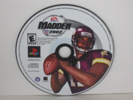 Madden NFL 2002 (DISC ONLY) - PS1 Game